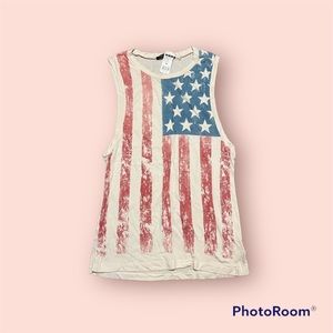 NWT American white tank